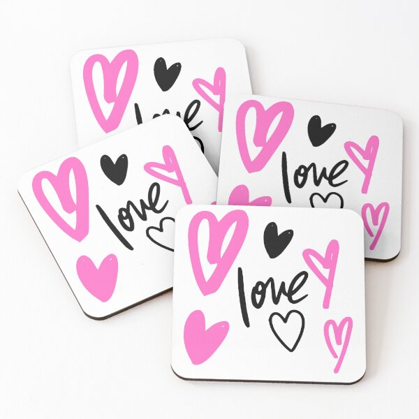 Item preview, Heart shape and love letter artsy illustration graphic style designed and sold by CameltStudio.