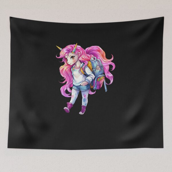 Item preview, Cool Unicorn Girl Back to School Style Vibes  designed and sold by diyoor.