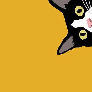 Artwork thumbnail, Tuxedo Cat Is Watching You by Gumigrida
