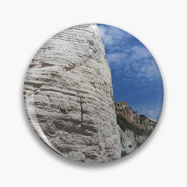 Item preview, Vieste Cliffs with Pizzomunno, Apulia, Italy designed and sold by Igor Pozdnyakov.