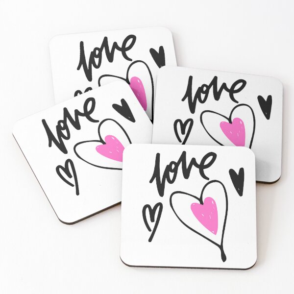 Item preview, Heart shape and love letter artsy illustration graphic style designed and sold by CameltStudio.