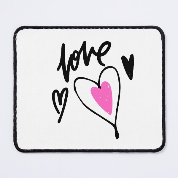 Item preview, Heart shape and love letter artsy illustration graphic style designed and sold by CameltStudio.