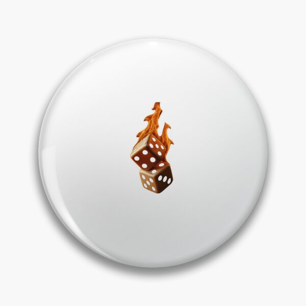 Item preview, Flaming Dice Stack designed and sold by Fleetwood1994.