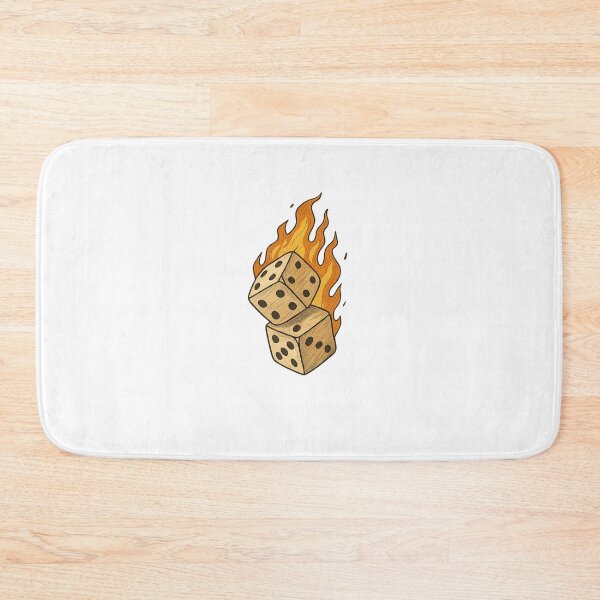 Item preview, Flaming Dice Sketch designed and sold by Fleetwood1994.