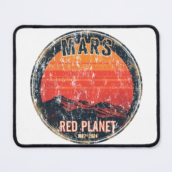 Item preview, Distressed Vintage Mars Red Planet Illustration designed and sold by Jcat7.