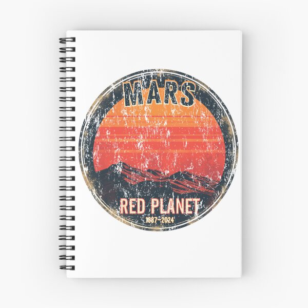 Item preview, Distressed Vintage Mars Red Planet Illustration designed and sold by Jcat7.