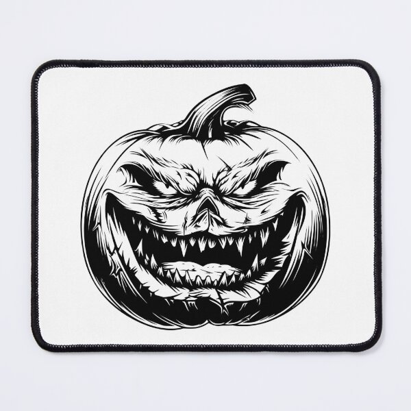 Item preview, Scary Pumpkin Halloween Monster Jack o Lantern Horror Creepy designed and sold by inkoutninja.