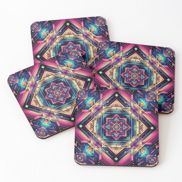 Item preview, Geometric, decorative, mystic pattern  designed and sold by Dogandesighn.