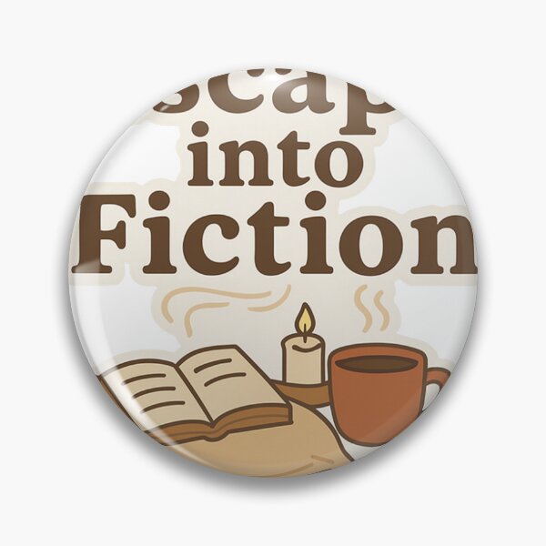 Item preview, Escape into Fiction designed and sold by Printiqo.