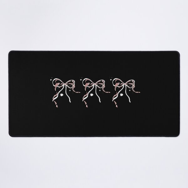 Item preview, Kawaii Pink Ribbon Bows with Heart Charms – Y2K Aesthetic Design designed and sold by lunacustomsph.