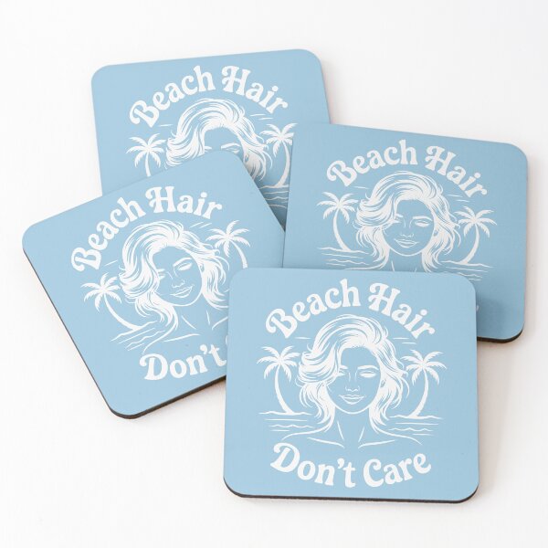 Item preview, Copy of Beach Hair Don't Care, Summer Vacation Quote - v.7 designed and sold by QuirkySpark.