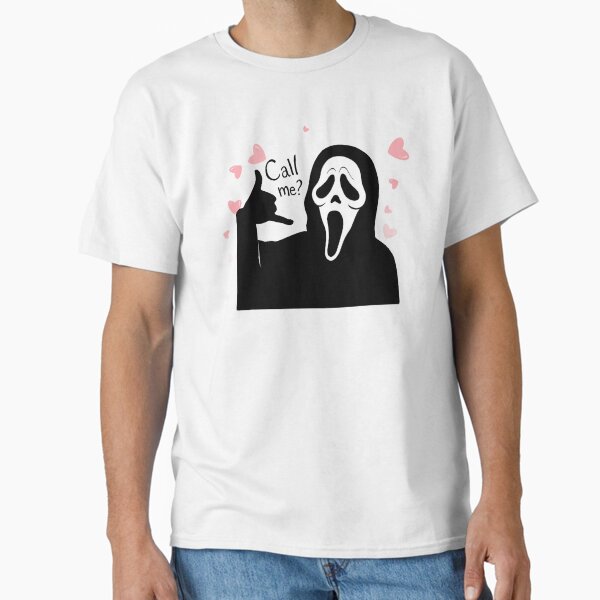 Item preview, Ghostface Scream Cute Pink Hearts designed and sold by lea-lani.