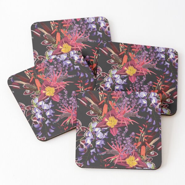Item preview, Seamless Pattern. Garden flowers. Magical lily, lilac, orchid flowers. Realistic vector image.  designed and sold by MatyKotiv.