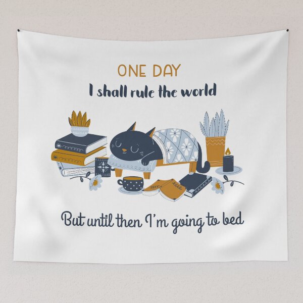Item preview, One day I shall rule the world designed and sold by Angela Sbandelli.