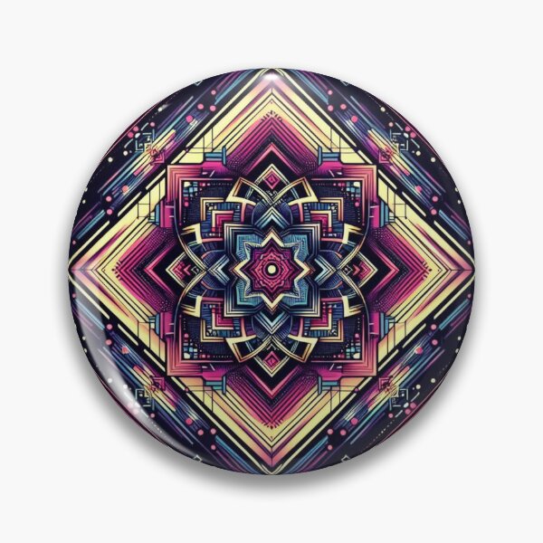 Item preview, Colorful geometric decorative pattern  designed and sold by Dogandesighn.