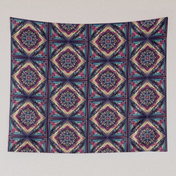 Item preview, Colorful geometric decorative pattern designed and sold by Dogandesighn.