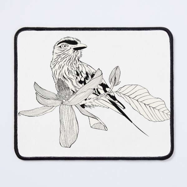 Item preview, Lilac breasted Roller bird with magnolia flower.  designed and sold by MatyKotiv.