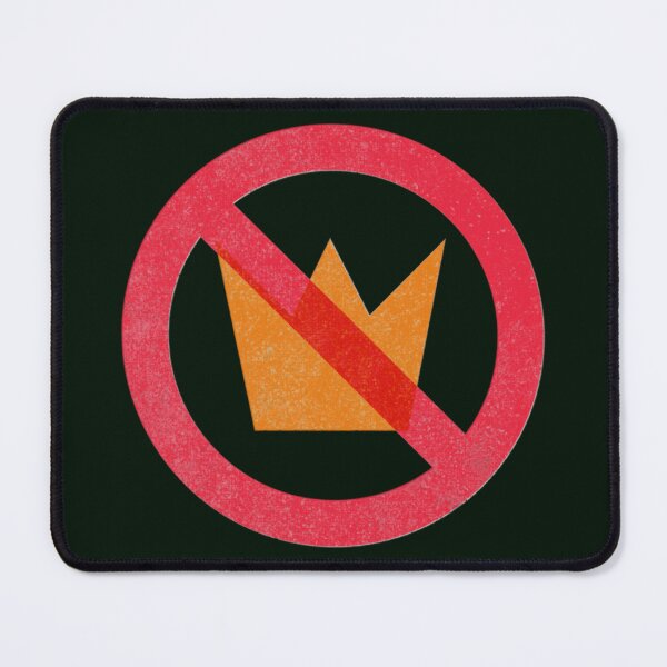 Item preview, NO KINGS icon designed and sold by BrownWoodRobot.
