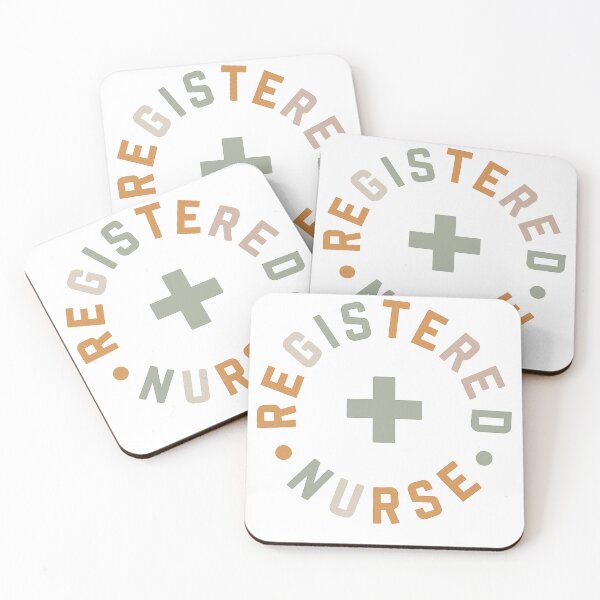 Item preview, Retro Registered Nurse Typography with Medical Cross designed and sold by haitrieuic96.