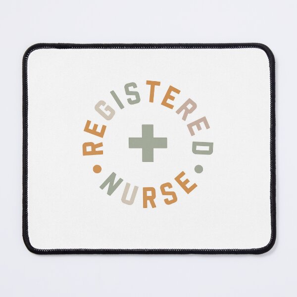 Item preview, Retro Registered Nurse Typography with Medical Cross designed and sold by haitrieuic96.