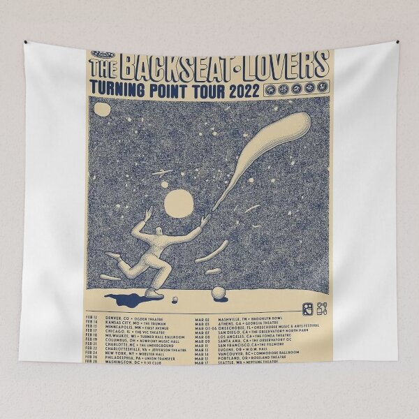 Item preview, The Backseat Lovers Tour 2022 designed and sold by sandraChristy.