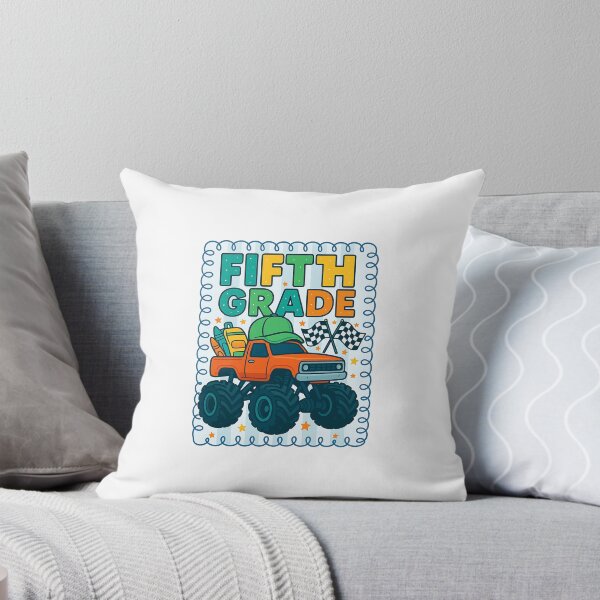 Item preview, Fifth Grade Monster Truck Back to School designed and sold by TalalosART.