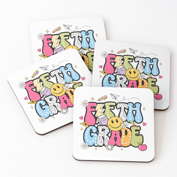Item preview, FIFTH Grade Retro Back to School Coquete designed and sold by TalalosART.
