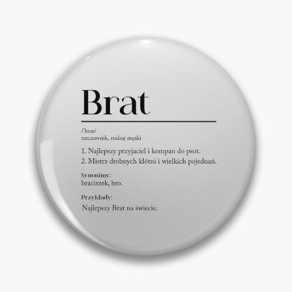 Item preview, Polish Brother Brat Definition designed and sold by besensible.