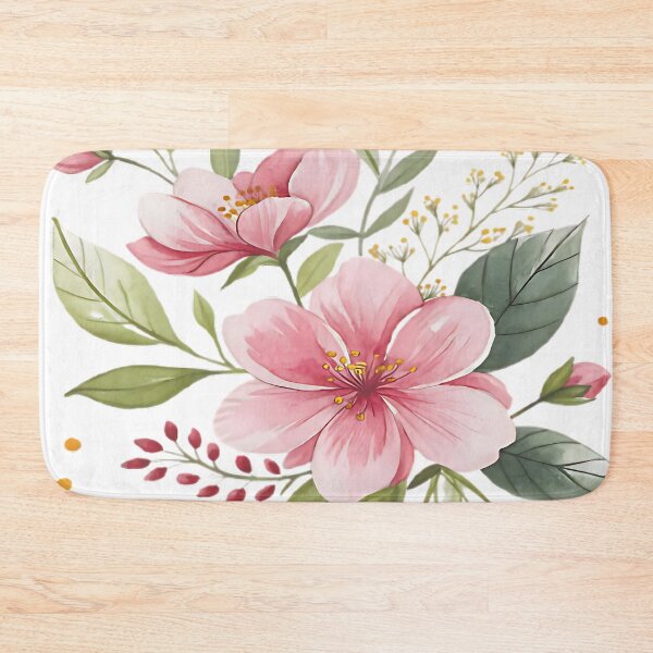 Item preview, Delicate Pink Flower Blossom Art - Throw Blankets designed and sold by BASFARFASHION.