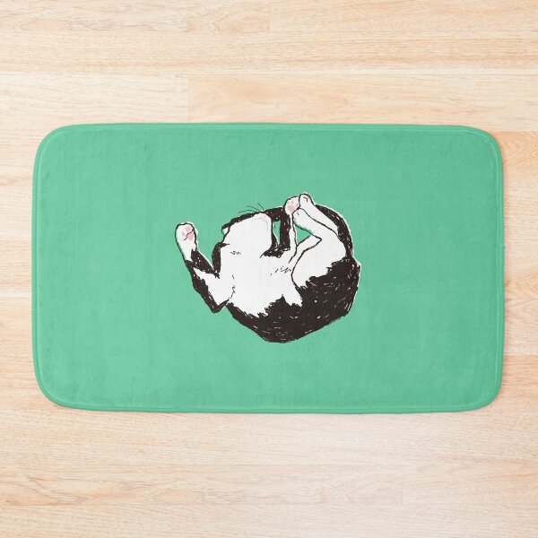 Item preview, Tuxedo Cat Belly-Up and Snoozing designed and sold by Gumigrida.