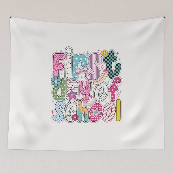 Item preview, First Day of School Preppy designed and sold by MOHITSALVI.