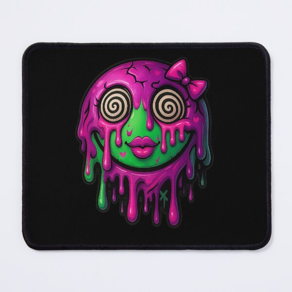 Item preview, Cute Creepy Hypno Girl - Dripping Neon Horror Pop Art designed and sold by lapart.