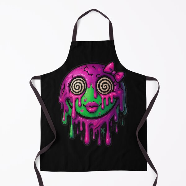 Item preview, Cute Creepy Hypno Girl - Dripping Neon Horror Pop Art designed and sold by lapart.