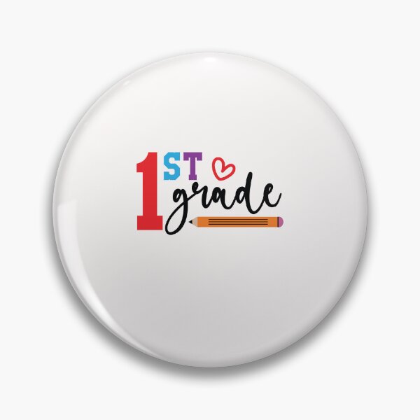 Item preview, First Grade Bold Colorful Lettering Back to School designed and sold by MOHITSALVI.