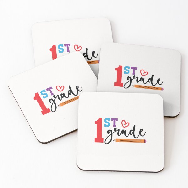 Item preview, First Grade Bold Colorful Lettering Back to School designed and sold by MOHITSALVI.