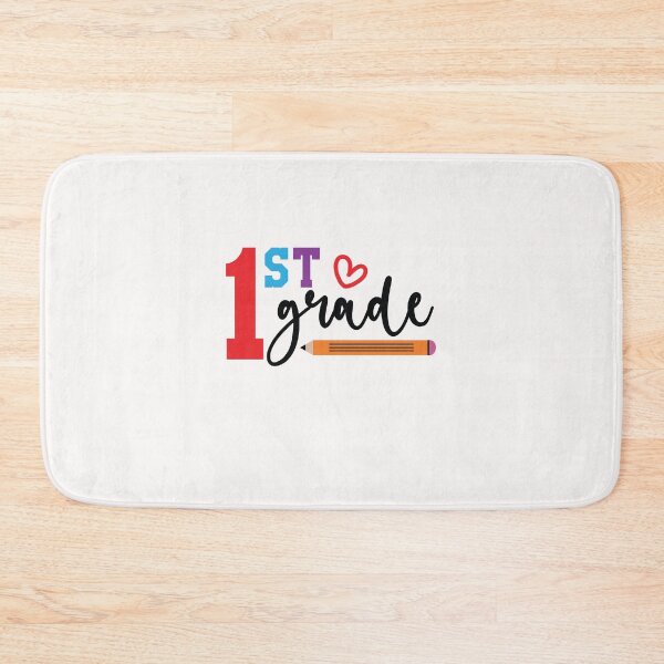 Item preview, First Grade Bold Colorful Lettering Back to School designed and sold by MOHITSALVI.