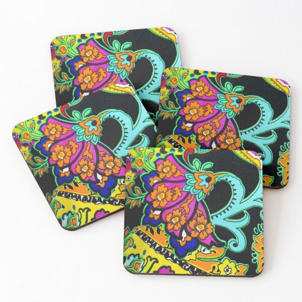 Item preview, Vibrant Paisley Fabric Photo designed and sold by KCMagrath.