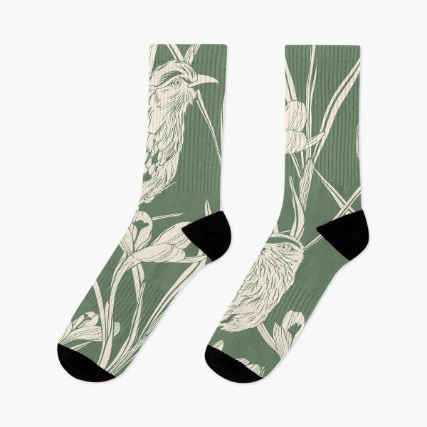 Item preview, Seamless floral pattern vector outline. Romantic Crocus and delicate bitds. designed and sold by MatyKotiv.
