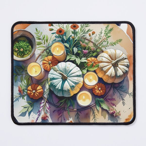 Item preview, Boho Harvest Table Autumn Still Life designed and sold by Mos Thainique.