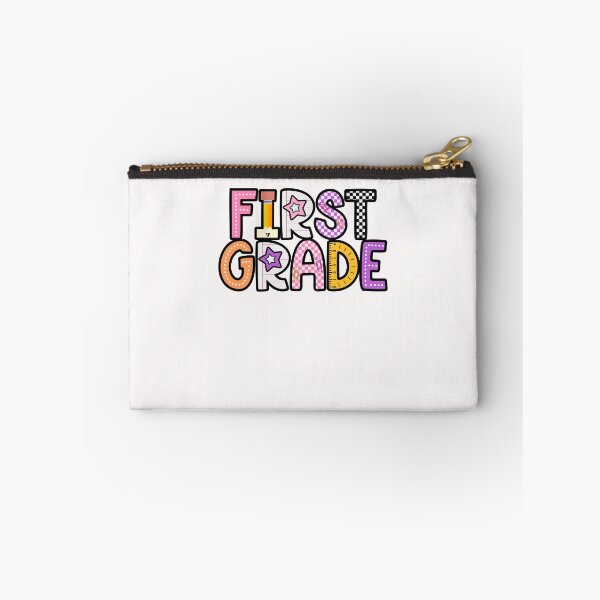 Item preview, First Grade Colorful School Supplies Checkerboard Back To School designed and sold by MOHITSALVI.