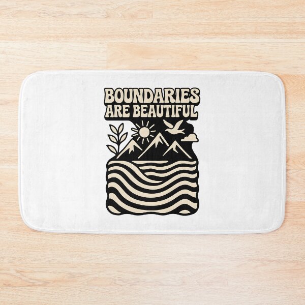 Item preview, Boundaries Are Beautiful – Nature-Inspired Empowerment Design designed and sold by inkNext.