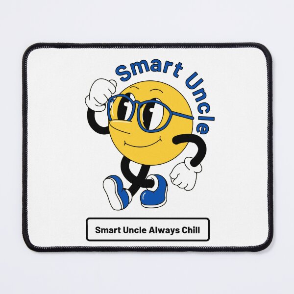 Item preview, Smart Uncle is Always Chill designed and sold by MinyGeckoGaming.