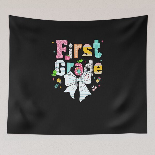 Item preview, first grade Preppy Back to School Bow designed and sold by MOHITSALVI.