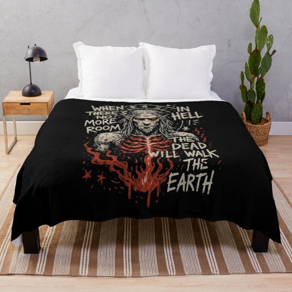 Item preview, When There's No More Room in Hell – Dawn of the Dead Horror Quote designed and sold by Vivid Void Apparel.