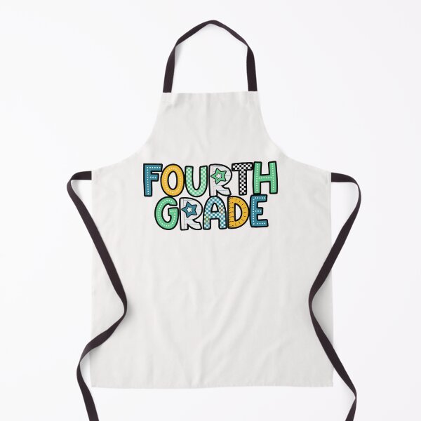 Item preview, Fourth Grade  Colorful School Supplies Checkerboard Back To School designed and sold by MOHITSALVI.