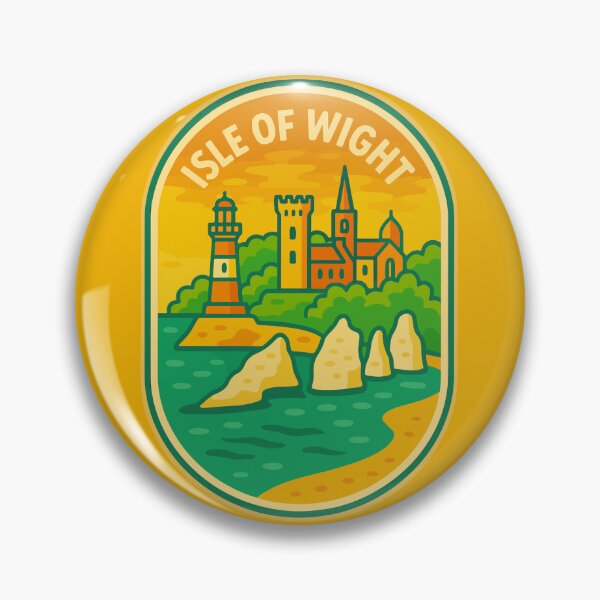 Item preview, Isle of Wight Travel Souvenir Sticker designed and sold by rogue-design.