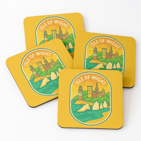 Item preview, Isle of Wight Travel Souvenir Sticker designed and sold by rogue-design.