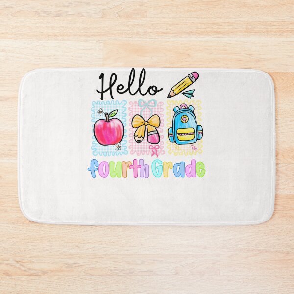 Item preview, Fourth Grade Cute Apple Bow Backpack School designed and sold by cawtoon.