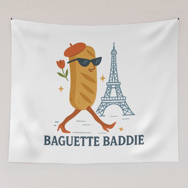 Artikelvorschau, Baguette Baddie – Pariser Feinschmeckermode entworfen und verkauft von k3rstman1.
