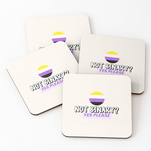 Item preview, ¿No binario? Sí, por favor. designed and sold by musthavewords.